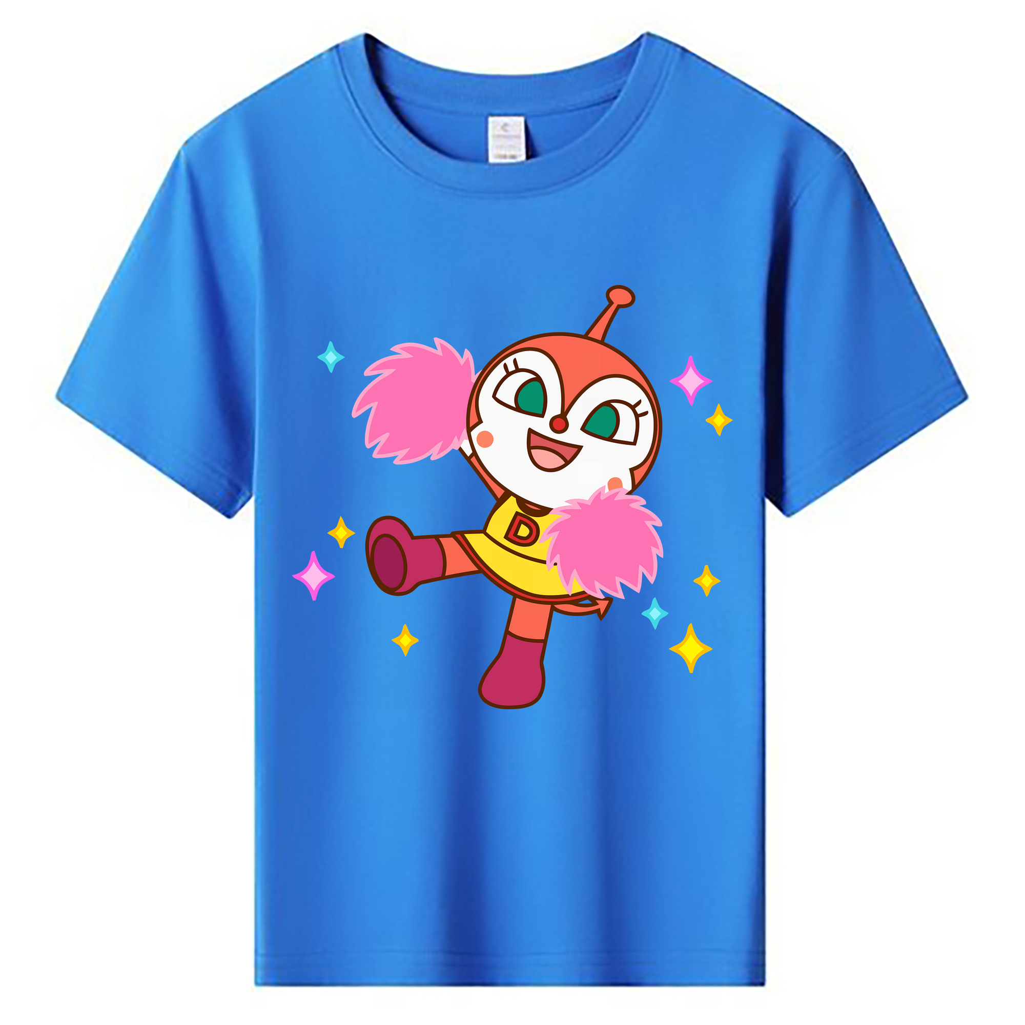 （画像用） アンパンマン Anpanman 綿100％キッズTシャツ（フロントプリント）